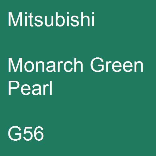 Mitsubishi, Monarch Green Pearl, G56.